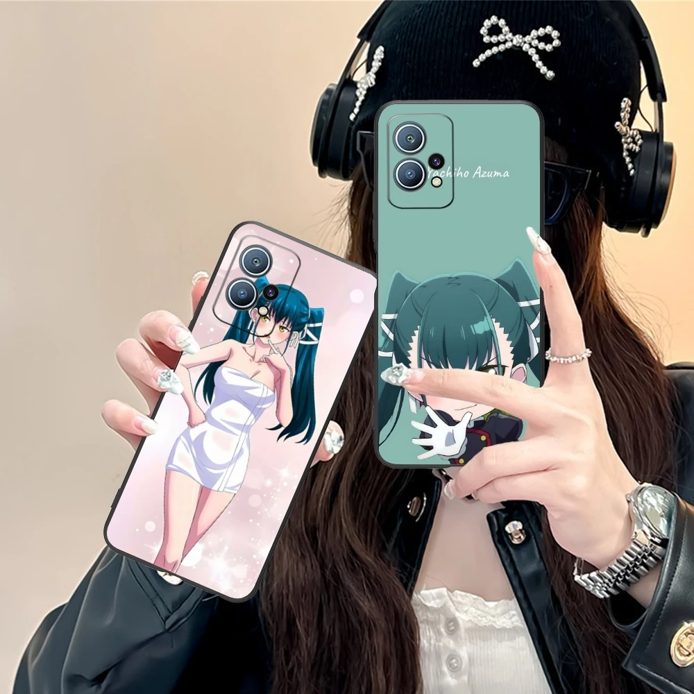 Чехол для телефона с цепочкой в виде солдата яхтихо азума Huawei P60 P50 P40 P30 P20 P10 P9 P8 Pro