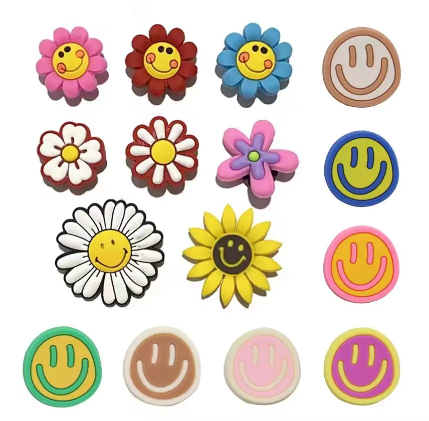 Hot sell 1set Packaging jibz cartoon Shoe Charms  DIY croc clogs Shoe Aceessories Fit garden Sandals Decorate buckle kids Gifts