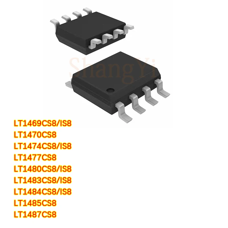 

10PCS/LOT LT1469IS8 1470 1474 1477 1480 1483 1484 1485 1487CS8 SOP8