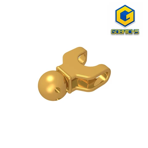 Gobricks рукоятка/нога с шаровым шарниром, пластик