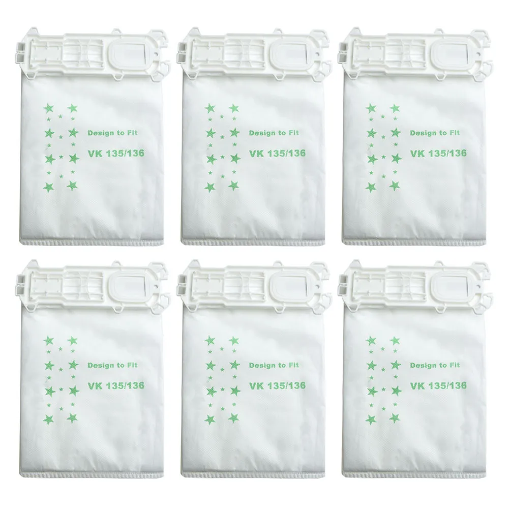 

Cleaning Dust Bags For Vorwerk Kobold VK 135 VK 136 Kit Repair Tool Vacuum cleaner Household Part Scented Sheets