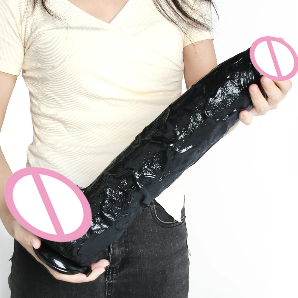 43 5 см супер огромный реалистичный мягкий фаллоимитатор с настоящей веной