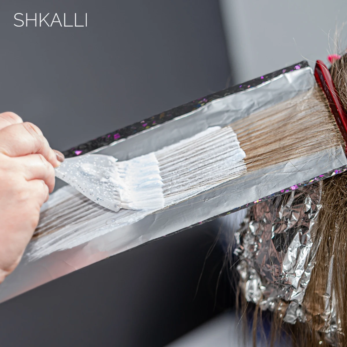 SHKALLI профессиональная окрашивающая доска из углеродного волокна Парикмахерская
