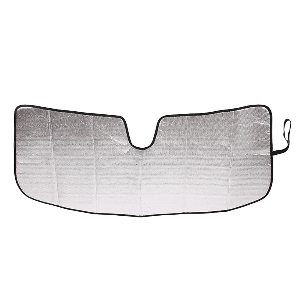 Серебристый передний солнцезащитный козырек для лобового стекла защита от