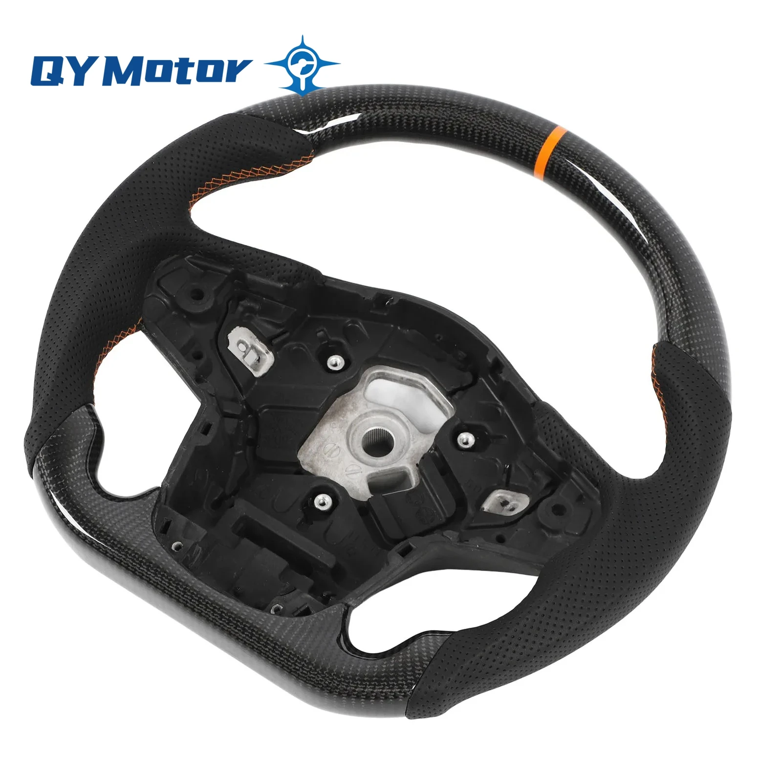 Перфорированный кожаный руль из углеродного волокна для Toyota GR Supra A90 MK5 2019 2020 +