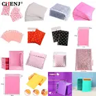 10 шт. курьерские самостоятельные печать для конверта пакетов с подкладкой из пенополиуретана, пузырчатая упаковка, водонепроницаемые почтовые пакеты