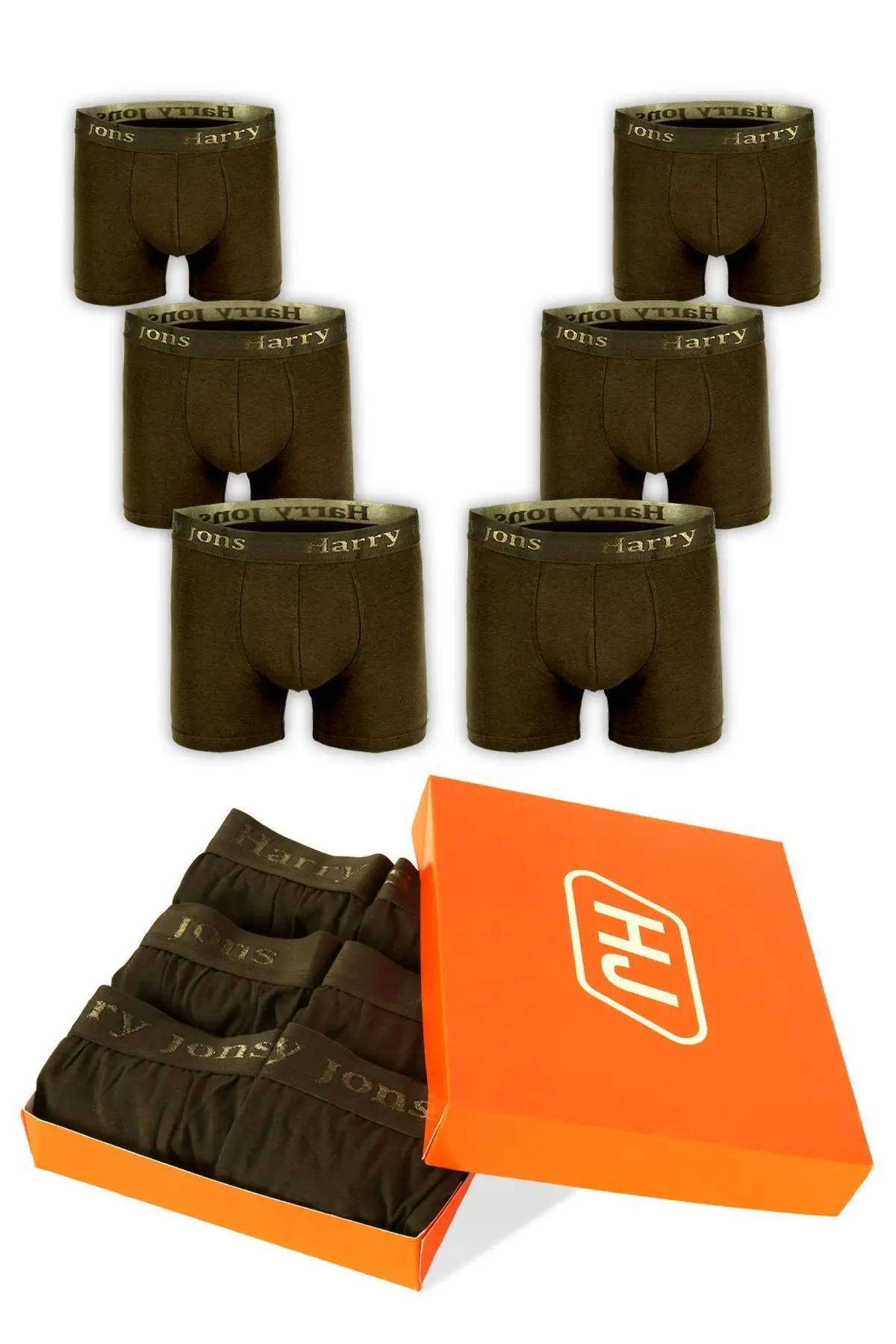 

Men's Boxer Lycra Premium Box H-6s 02 _ 6 pieces