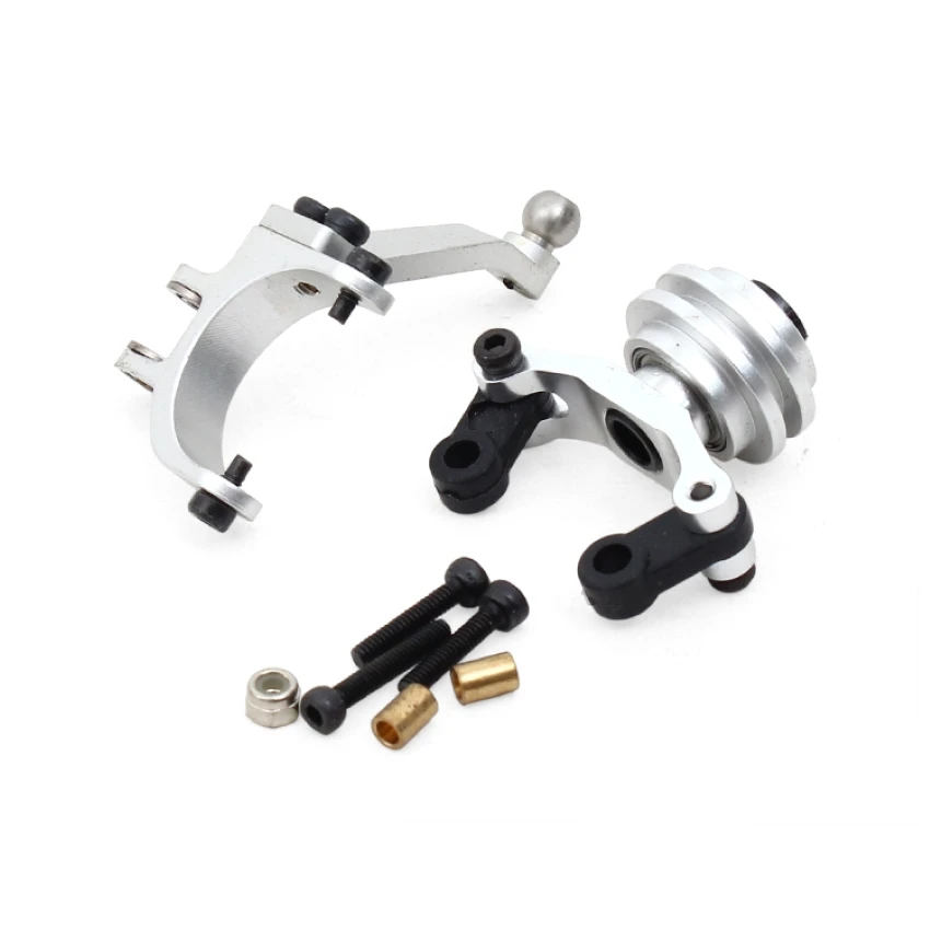 

ALZRC - Devil 500 Helicopter Parts 500 Pro New TT Push Tail Rotor Control Group / Silver D50P045