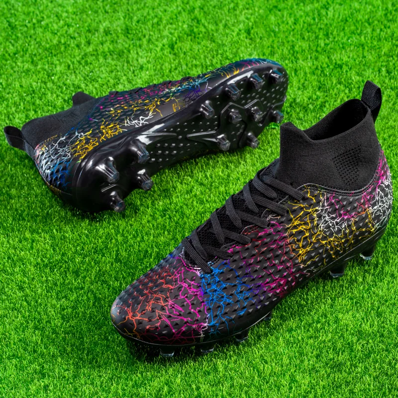 

Quality Football Boots Cleats C.Ronaldo Durable Soccer Shoes Lightweight Comfortable Futsal Sneakers Wholesale Chuteira Society