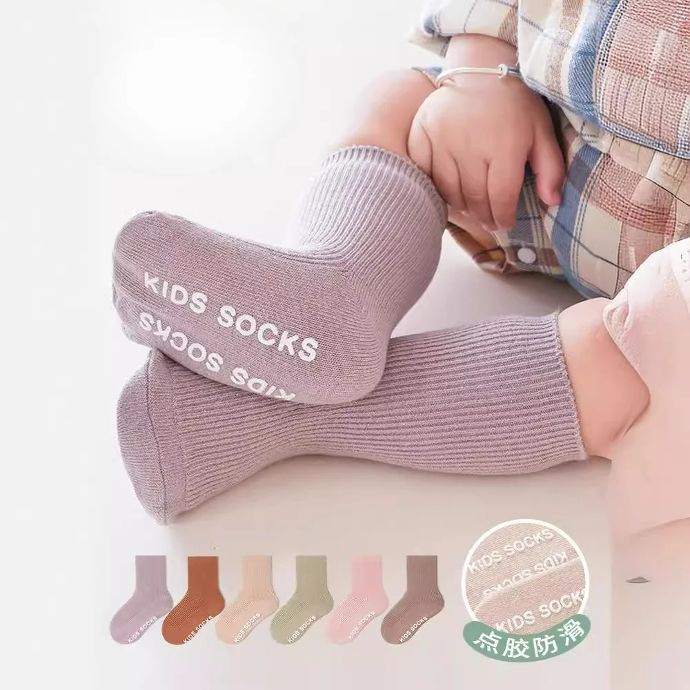 6 пар Детские хлопковые носки с защитой от пота