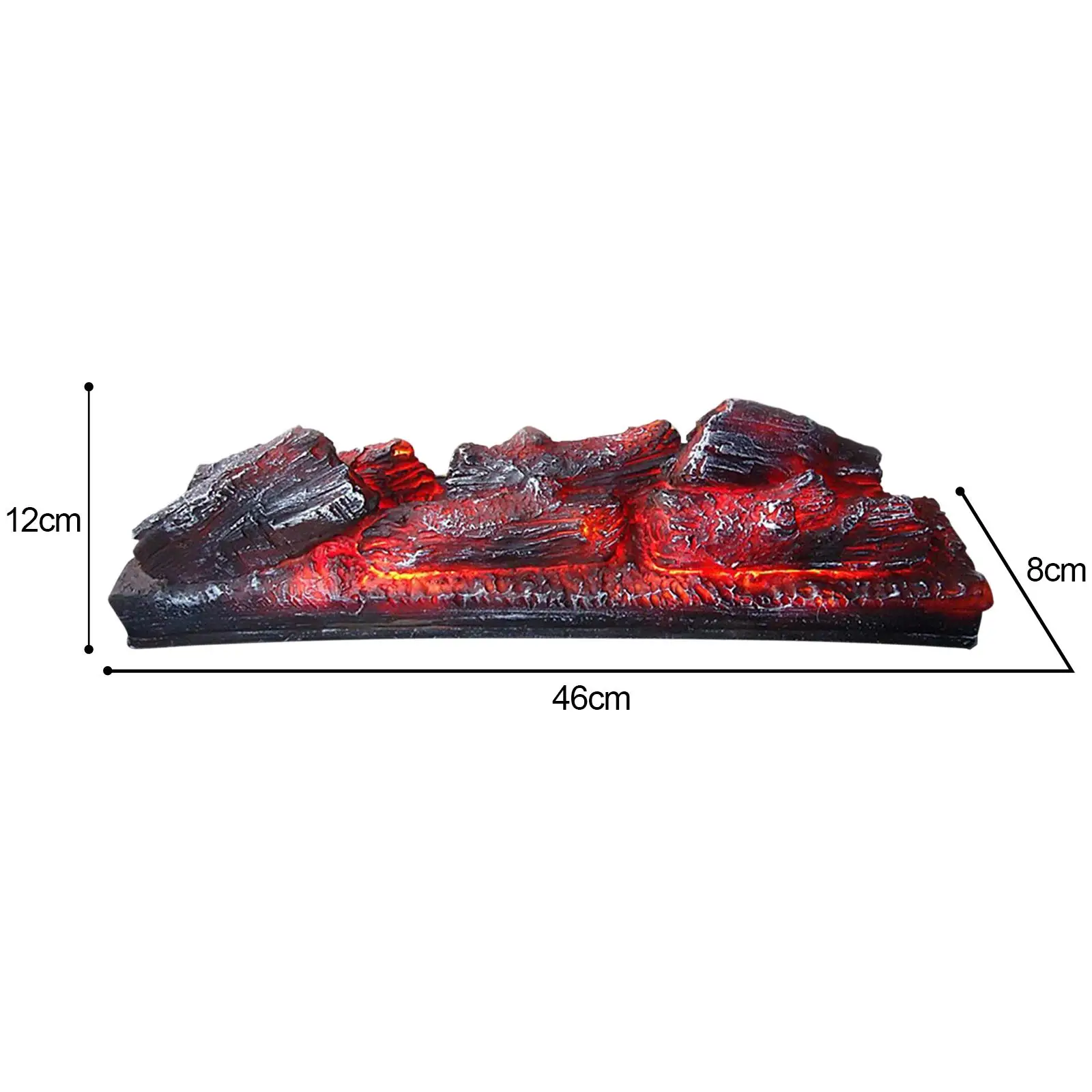 

Electric Fireplace Simulation for Festival Christmas Decoration