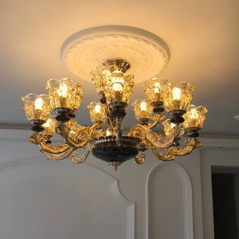 Роскошные французские подвесные светильники для комнаты минималистичные