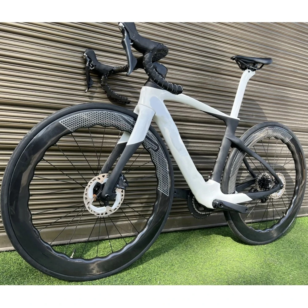 

Complete Bicycle F14 Whole Bike Road Carbon Disc Brake Rim Brake 11 12 Speed 700c Carbon Wheelset With Groupset Custom Logo DPD