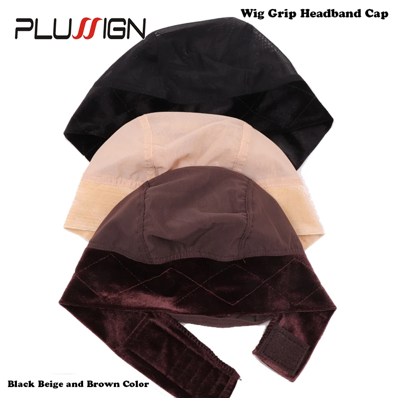 1/2/3Pcs Breathable Wig Grip Cap Velvet Wig Grip And Wig Caps For Wigs Hair Protective Cap With Velvet Edges Scarf For Fix Wigs 1/2/3Pcs Breathable Wig Grip Cap Velvet Wig Grip And Wig Caps For Wigs Hair Protective Cap With Velvet Edges Scarf For Fix Wigs