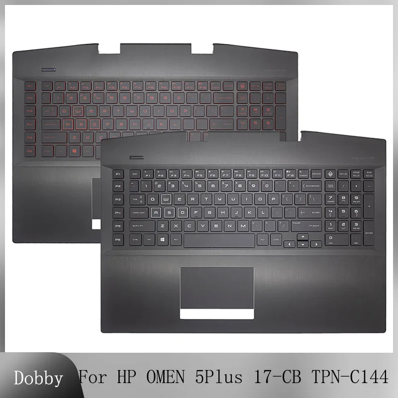 Оригинальная новая клавиатура для HP OMEN 5Plus 17-CB TPN-C144 верхний чехол с упором рук