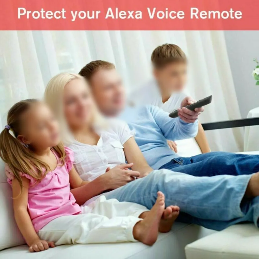 

Silicone Voice Remote Control Box Cover For Amazon Fire TV Stick 4K Shockproof Anti-Slip Remote Protector
