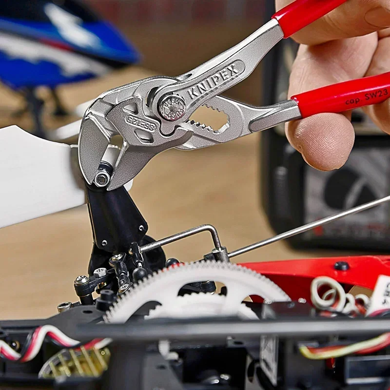 KNIPEX-дюймовые мини-плоскогубцы гаечный ключ ручка обжимной изгиб сантехнические