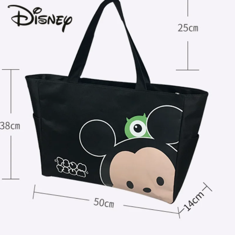 Disney New Travel Bag Fashionable High Quality Moving Luggage Cartoon Large Capacity Multifunctional Home Supplies Storage Bag