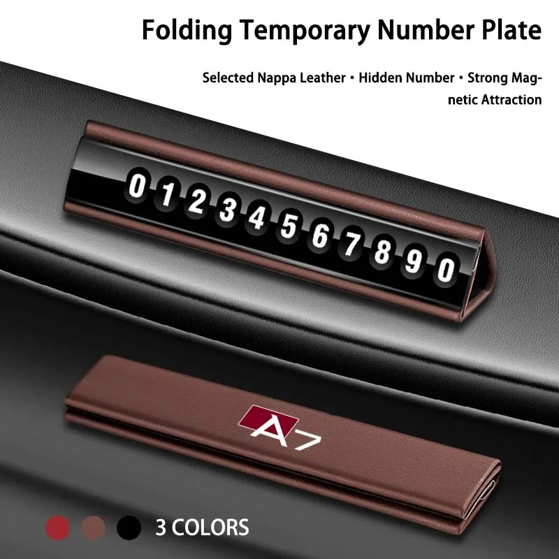 Новинка кожаная задняя крышка для Audi A7 A6 A5 A4 A3 A8 20142021 2022 2023 2020 автомобильные