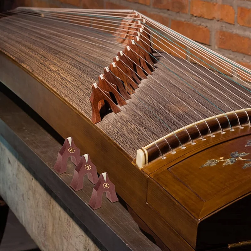 Набор музыкальных инструментов Guzheng комплект из 21 моста запасные аксессуары -