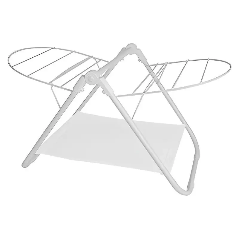 

Dry Rack For Clothes Adjustable Clothes Space-Saving Airer Free-Standing Laundry Storage Products For Dormitory Hotel Home