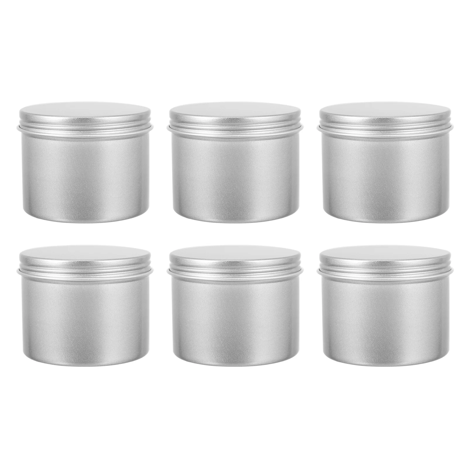 

Container Tins Tin Jar Metal Wax Storage Beads Cookie Aluminum Tea Round Sugar Can Box Soy Melt Holder Empty Makingjars