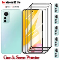 tempered glass for xiaomi 12 lite 5g screen protector xaomi 12 lite xiaomi mi 12 lite mi 11 lite 11 t pro protection case accessories for xiomi 12lite antishock cover xiaomi 12 lite protective glass