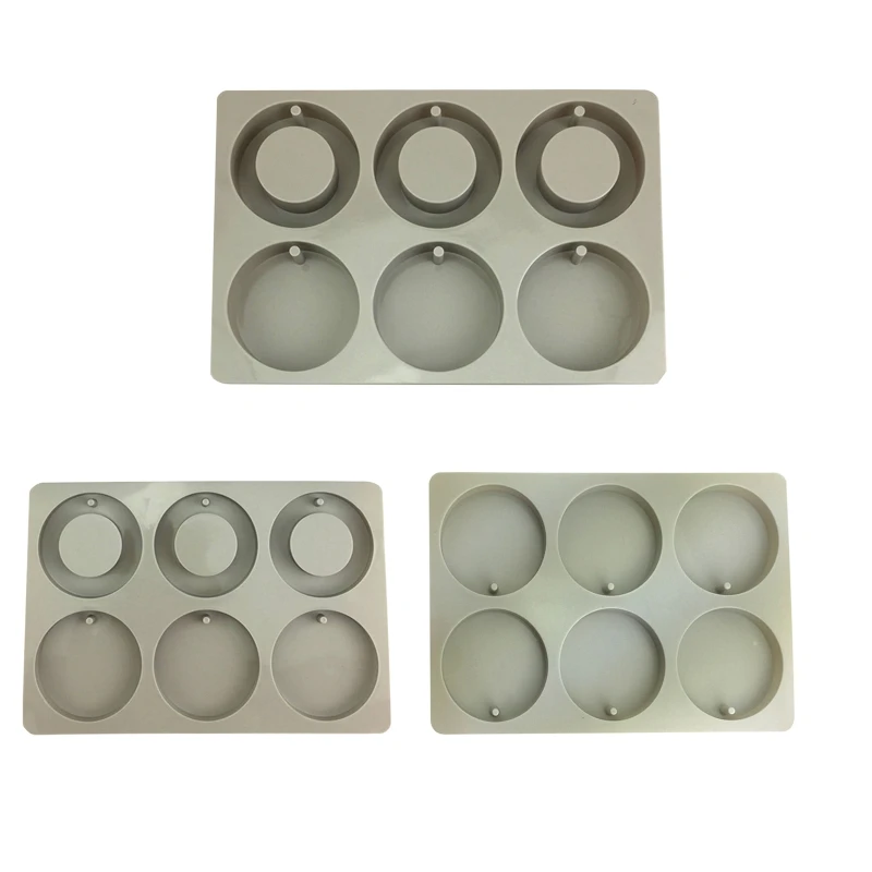 

6 Cavity Silicone Mold DIY Candle Mould Ornaments Handmade Home Decor Supplies