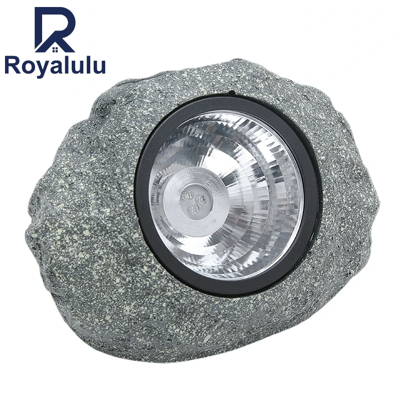 

Royalulu имитация камня на солнечной батарее, уличная садовая лампа для газона, водонепроницаемый ландшафтный светильник для двора, патио, укра...