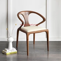 nordic solid wood italian chair ins style restaurant restaurant backrest home study desk chair dining chairs furniture