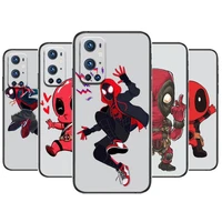 deadpool spider man for oneplus nord n100 n10 5g 9 8 pro 7 7pro case phone cover for oneplus 7 pro 17t 6t 5t 3t case