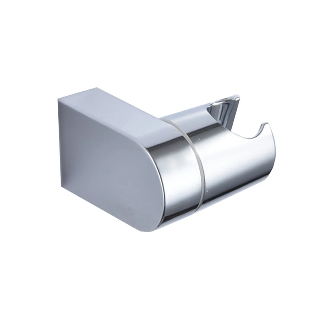 

Bracket Wall Mount ABS Polished Chrome Handheld Slider Adjustable Rack Modern Shower Head Holder Hanger Bathroom