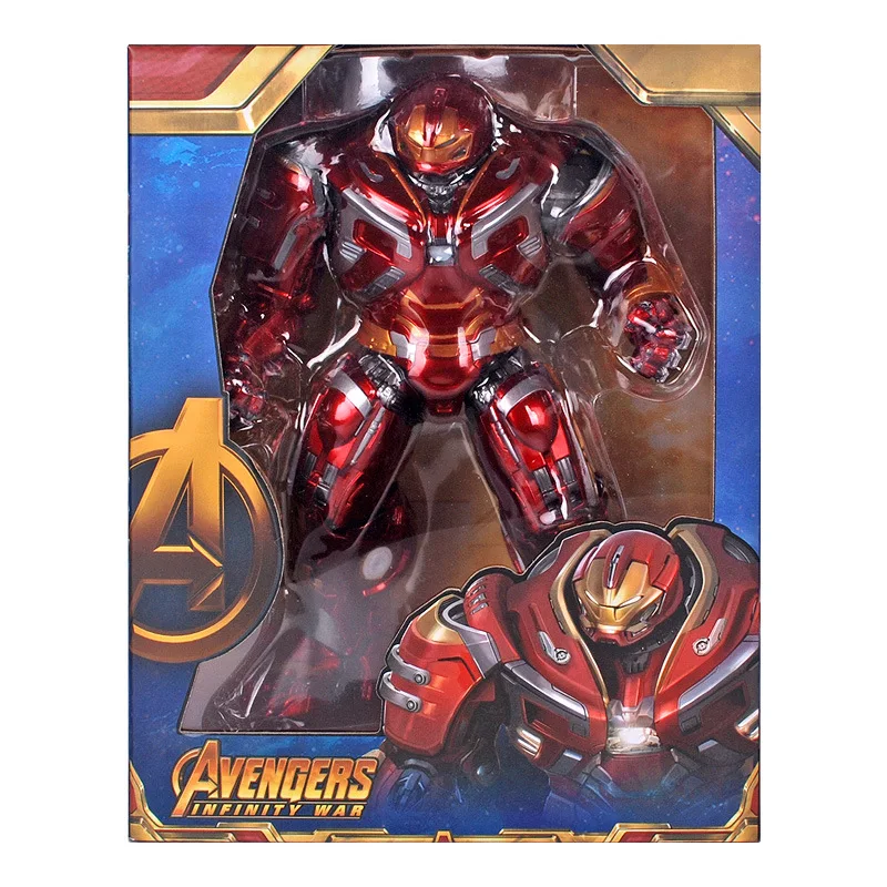 

8-inch Luminous Immovable Anti Hawk Iron Man Armored Model Toy Avenger Alliance Hand Boxed