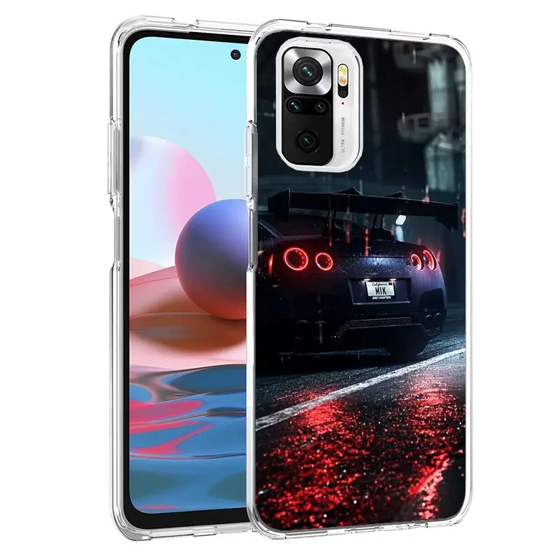 GTR спортивный автомобиль JDM чехол для телефона Xiaomi Redmi 12 12C 10 10C 10A 9 9C 9A 9T 8 8A 7 7A 6 Pro 6A S2