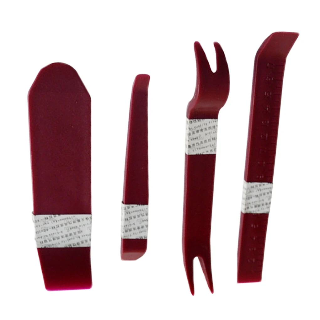 

4-Piece Instruments Interior Panel Removal Tools Car Audio Disassembly Plane Removal Tool Kit