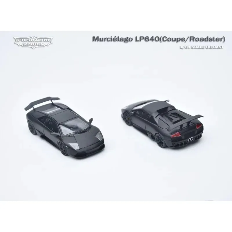 Фото Модель автомобиля PK 1/64 Murciélago LP640 из литого сплава, серия коллекционных моделей, подарок для мальчика, игрушка для мальчика, рождественский подарок №4