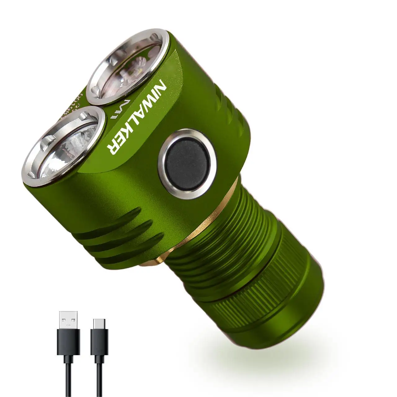 Niwalker ETmini M1 V2S фонарик 3000LM 185M EDC ручной с магнитной задней крышкой Type-C