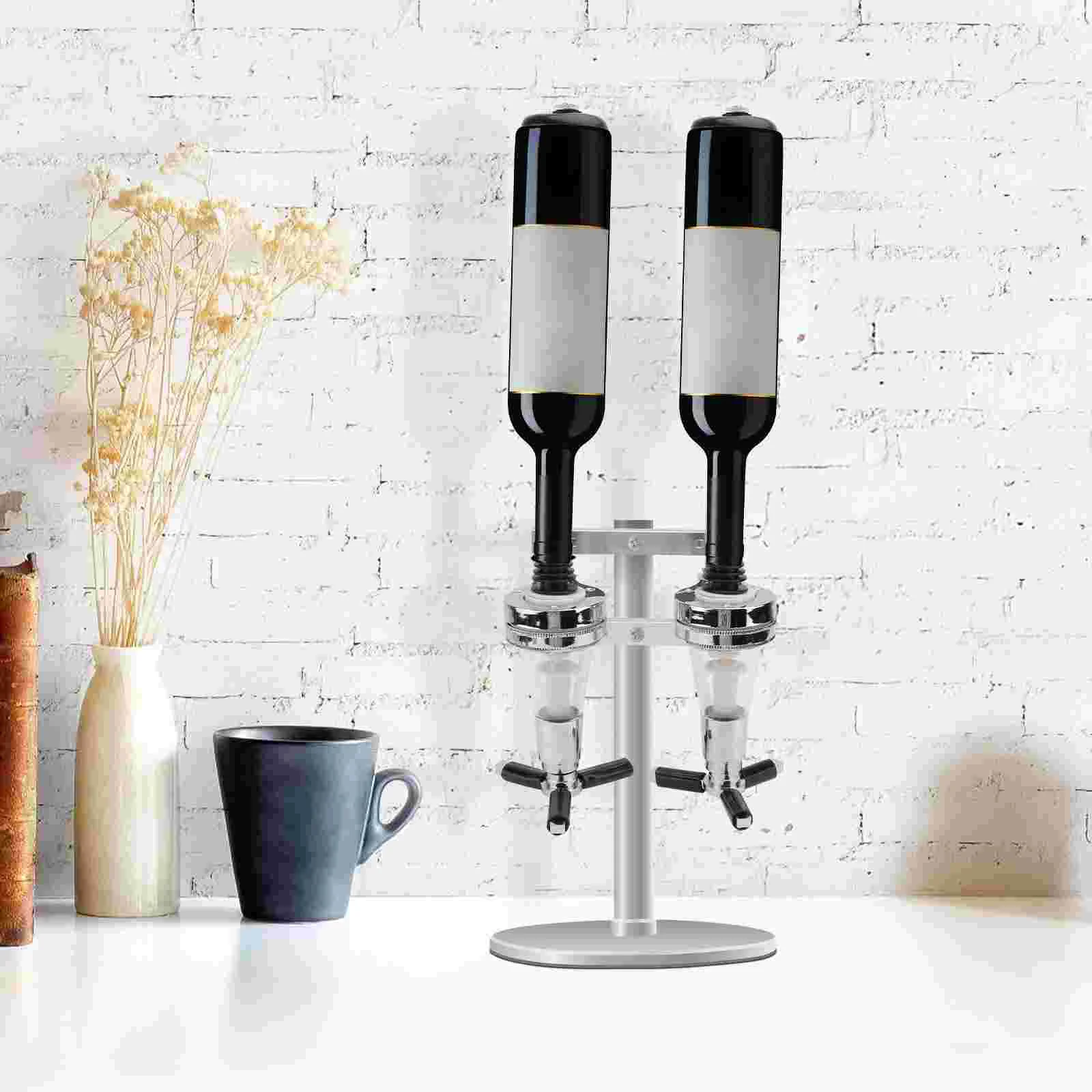 2-бутылочный диспенсер для напитков настенная подставка пива диспенсеры из