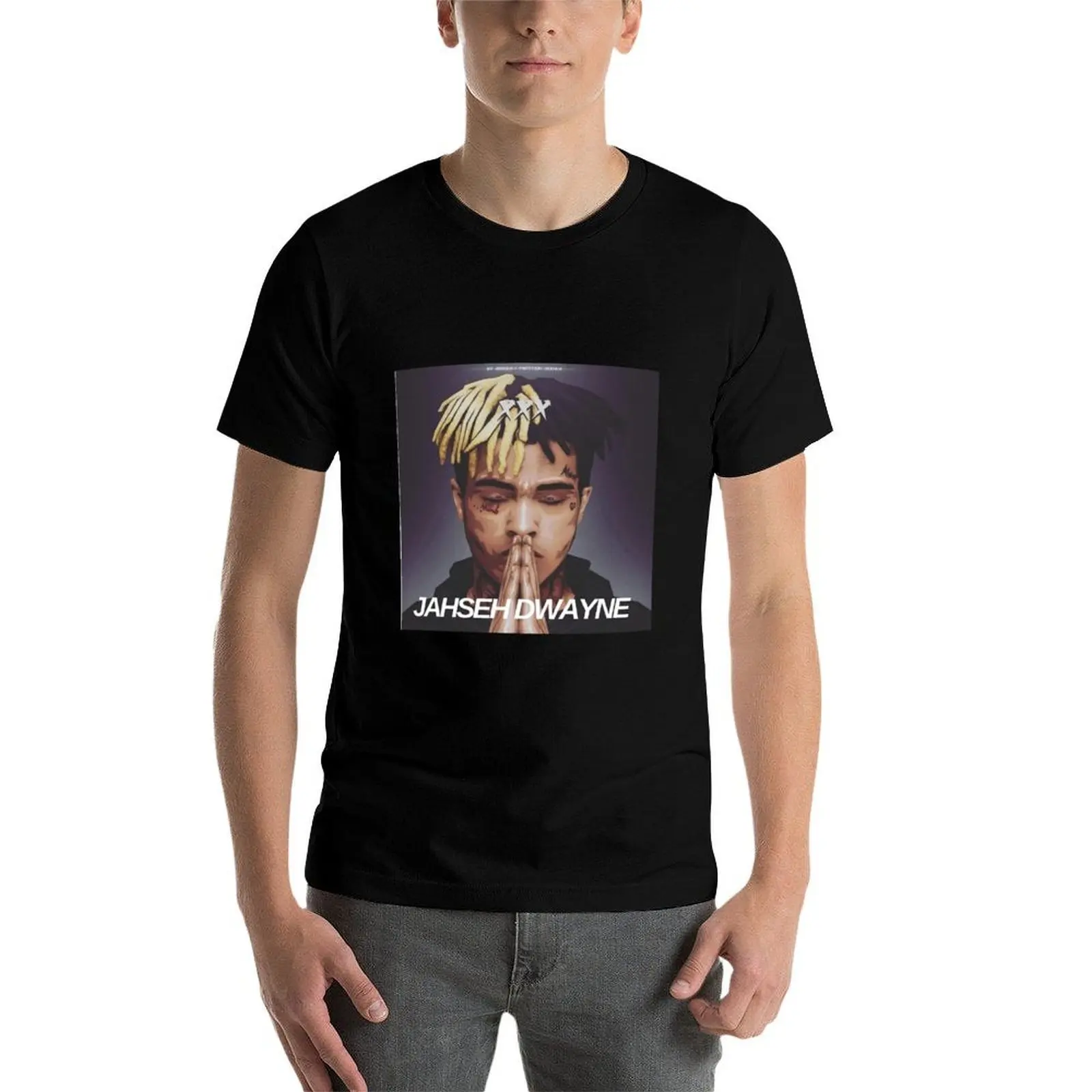Фото Футболка Fan of XXXtentation, водонепроницаемая повседневная футболка №4