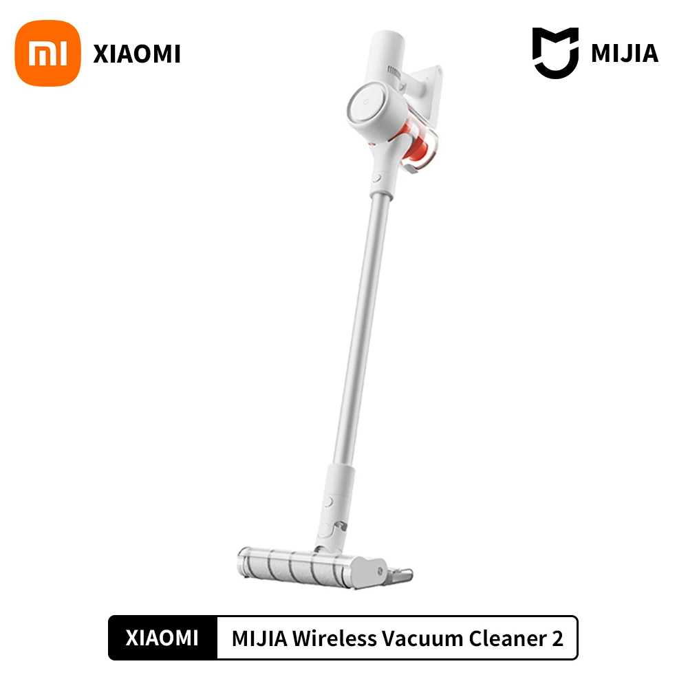 

Беспроводные Пылесосы XIAOMI MIJIA 2, инструменты для подметания и уборки, Вт, циклонная всасывающая высокоскоростная щетка для удаления клещей