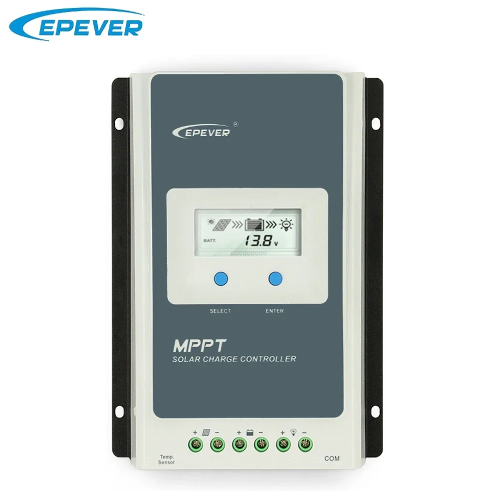 Epever EPsolar MPPT 10A 20A 30A 40A 12V/24V автоматический контроллер заряда солнечной батареи для