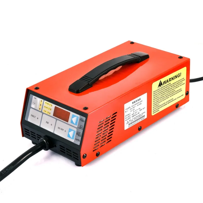 

2500W 96V 20A 84V 22A 72V 25A 60V 30A 48V 40A 36V 45A 24V 12V 50A Battery Charger