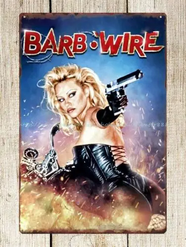 Настенный декор BARB WIRE научно-фантастический фильм Памела Андерсон металлическая
