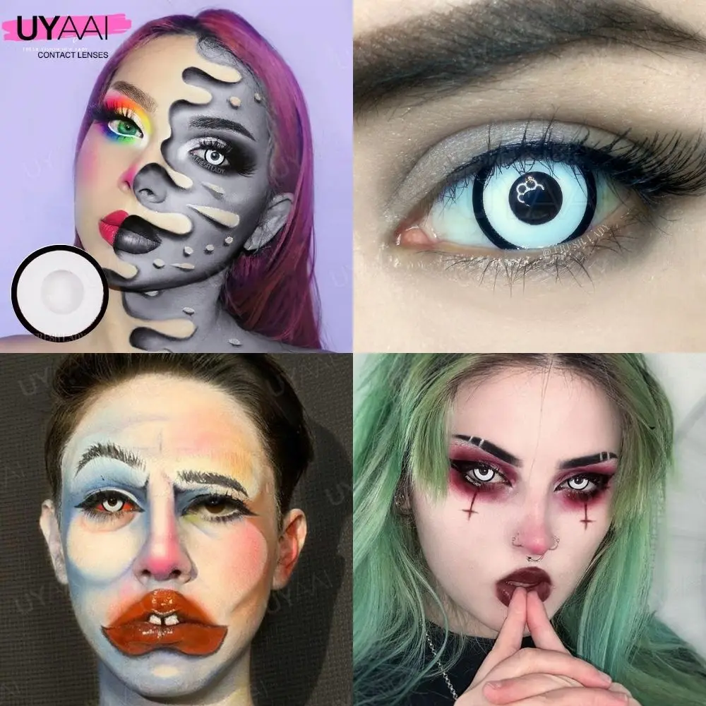 UYAAI 1 пара ежегодная мода макияж косплей высококачественные контактные линзы