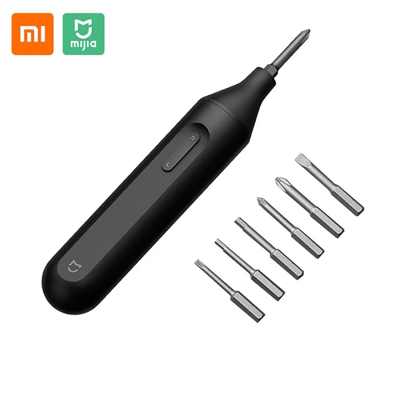 

Xiaomi Mijia Automatic All-in-One Electric/Manual Screwdriver USB Rechargeable 1500mAh W/6 S2 Screwdriver Set