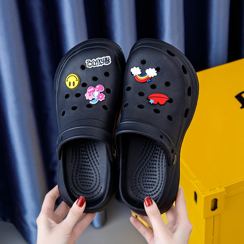 

Summer Women Slippers Platform Clogs Garden Shoes New Outdoor Beach Sandals Heels Women Shoes Wedges Slippers Mules Shoes Women