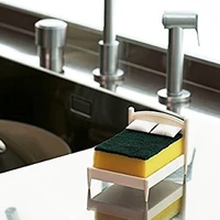 sink holder useful creative bed shaped cleaning organizer sink rack for sponge sponge holder storage rack