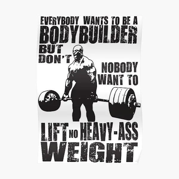 

Постер Everyy хочет быть ybuilder Ron, Настенная картина, забавный декор, винтажная живопись, стена для домашней комнаты без рамки