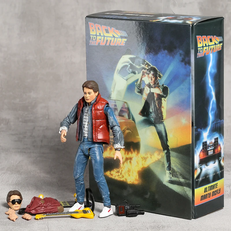 

NECA Назад в будущее Марти Мак Летающая Модель Фигурки игрушки экшн-фигурки