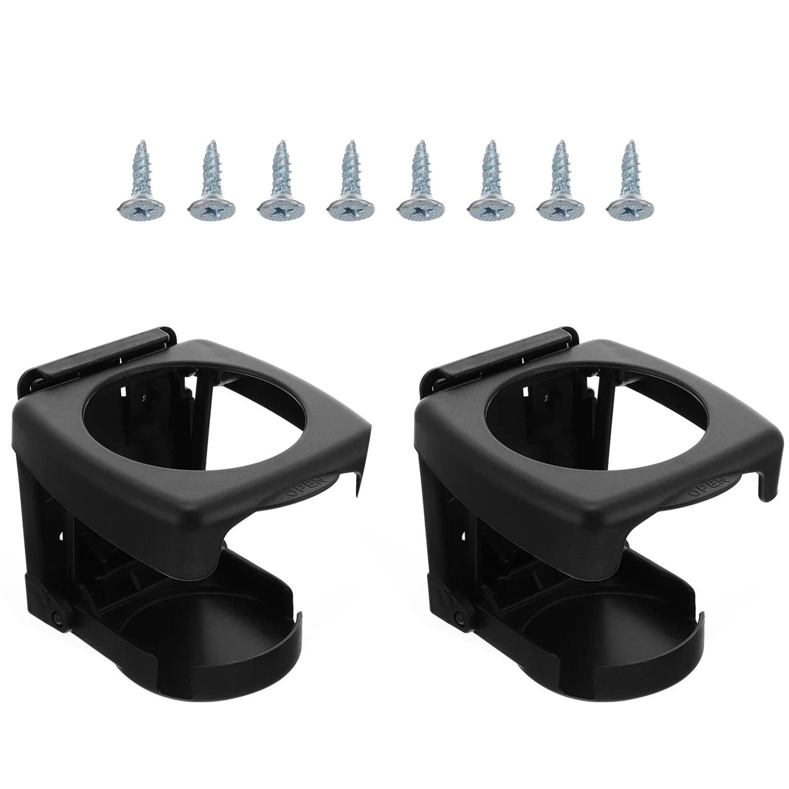 

2Pcs Practical Drink Holder Folding Automotive Cup Holders Car Accessories